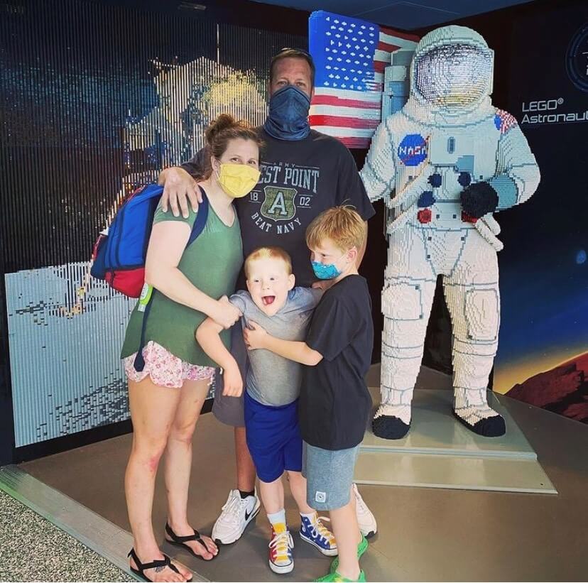 Young boy with autism enjoys LEGOLAND with family